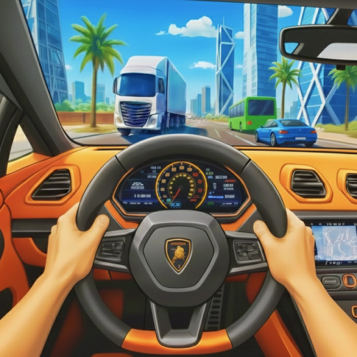 Jogo Crazy Traffic Racer online grátis