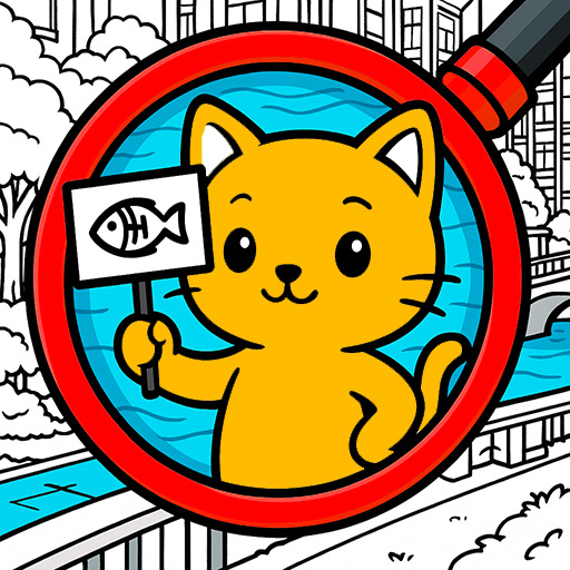 Jogo Find The Cat - Cat Search online grátis