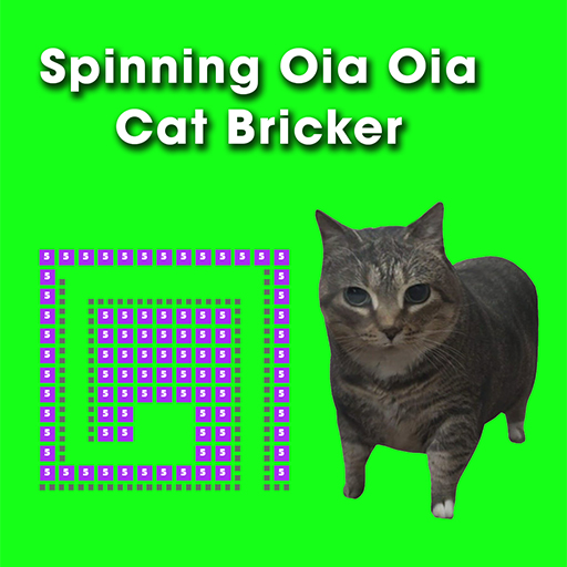 Jogo Spinning Uia Uia Cat Bricker online grátis