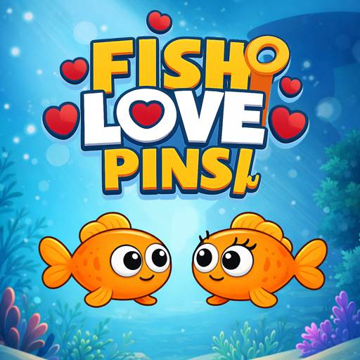 Jogo Fish Love Pins online grátis