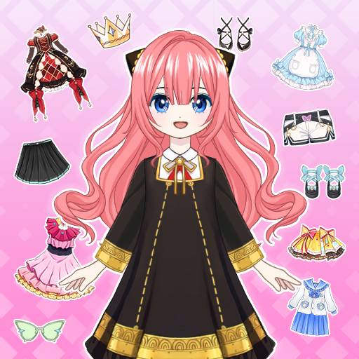 Jogo Anime Dress Up - Doll Dress Up online grátis