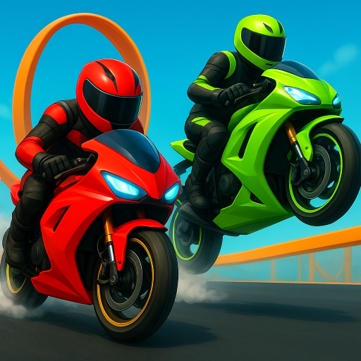 Jogo Crazy Bike Stunts PvP online grátis