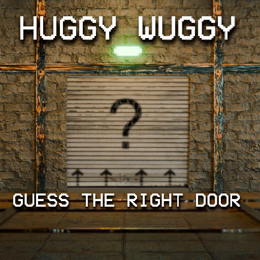 Jogo Huggy Wuggy Guess the right door online grátis