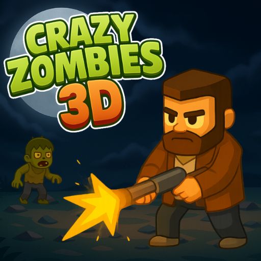 Jogo CrazyZombies 3D online grátis