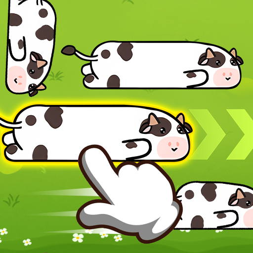 Jogo Cow Jam Farm puzzle online grátis