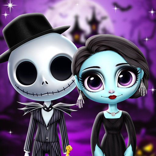 Jogo Nightmare Couple Halloween Party online grátis