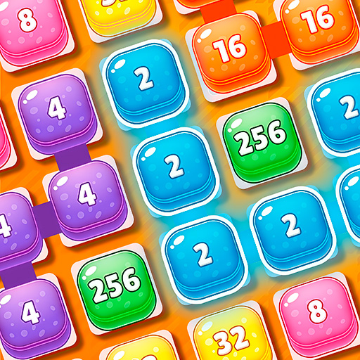 Jogo Merge 2048 Cake online grátis