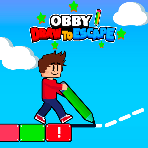 Jogo Obby Draw to Escape online grátis