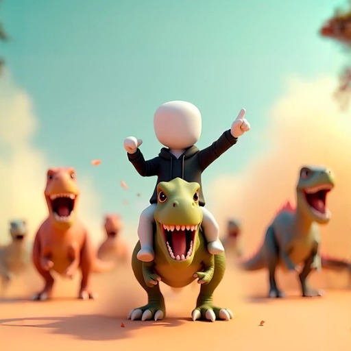 Jogo Stickman: Dinosaur arena online grátis