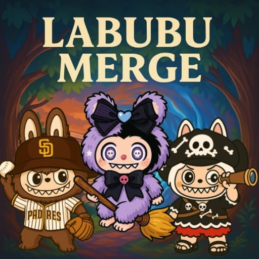 Jogo LABUBU MERGE CLICKER online grátis