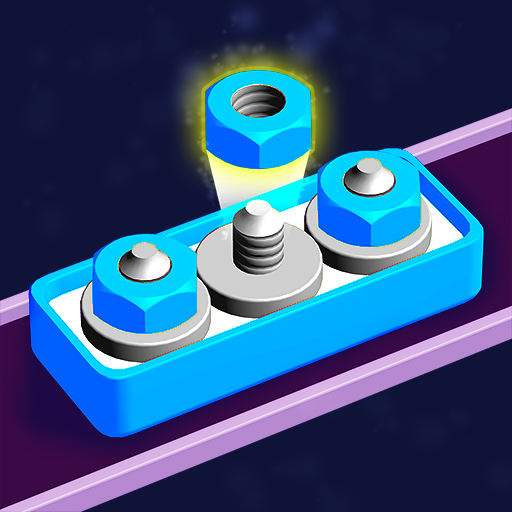 Jogo Nuts Stack Sort: Nuts & Bolts online grátis