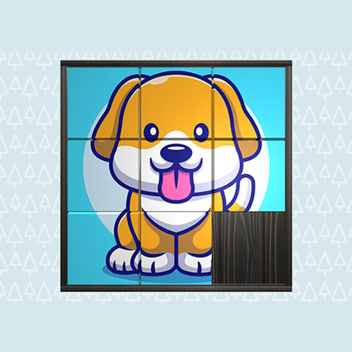 Jogo 3D Kid Sliding Puzzle online grátis