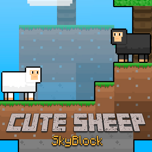 Jogo Cute Sheep SkyBlock online grátis