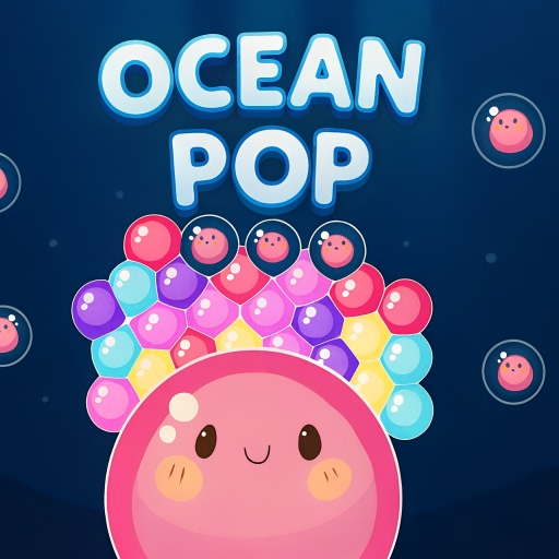 Jogo Ocean Pop online grátis - Casual