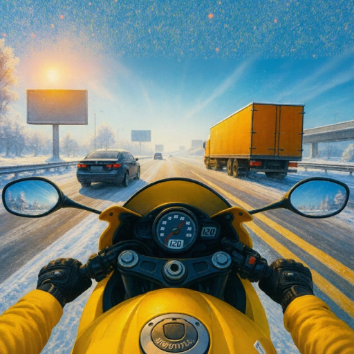 Jogo Moto Traffic Rider online grátis