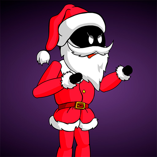 Jogo Stickman Santa online grátis