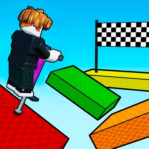 Jogo Obby: Pogo Parkour! online grátis