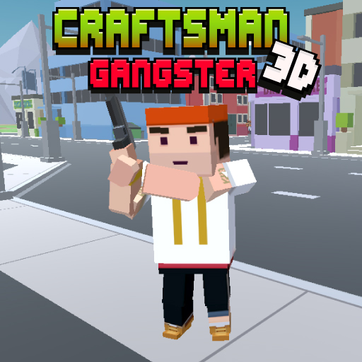 Jogo CraftsMan 3D Gangster online grátis - Aventura