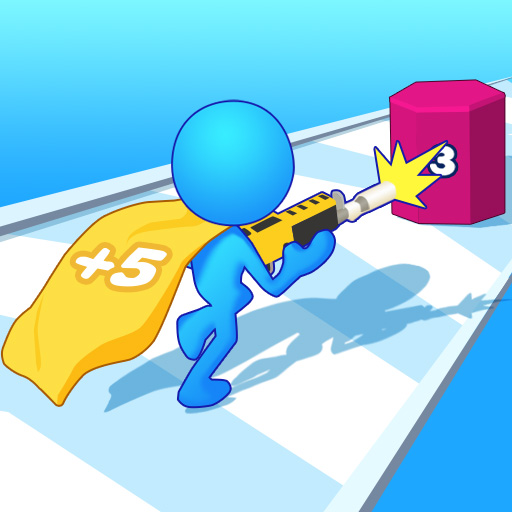 Jogo Cloak Master Shooter Run online grátis