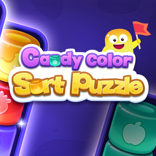 Jogo Candy Color Sort Puzzle online grátis - Puzzle