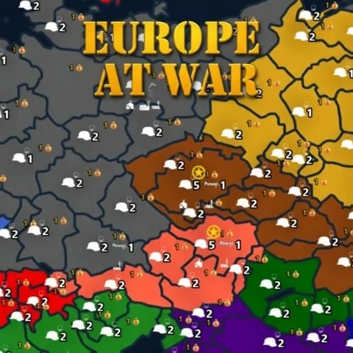 Jogo Europe at War online grátis
