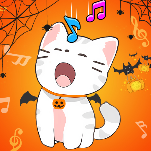Jogo Duet Cats Halloween Cat Music online grátis