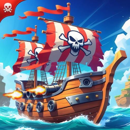 Jogo Battle of Pirate Caribbean Battle online grátis