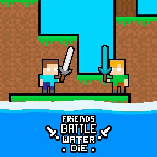 friends battle water die