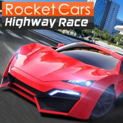 rocket cars highway race
