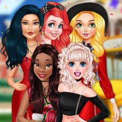 princesses back to school party