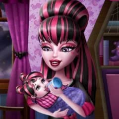 monster baby caring
