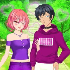 anime couple dress up