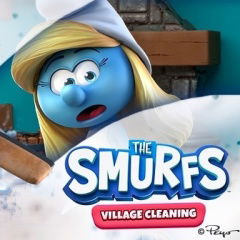 the smurfs village cleaning