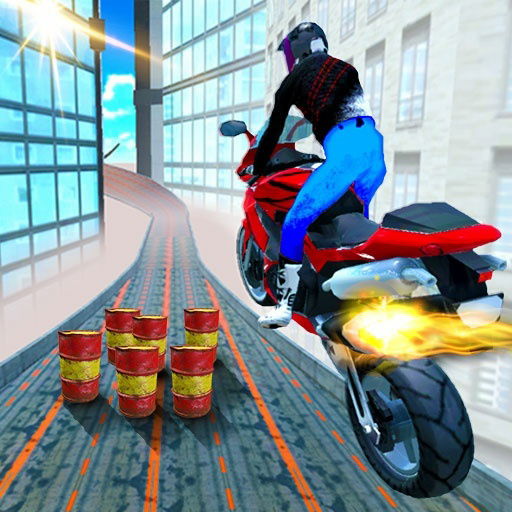 city bike stunt