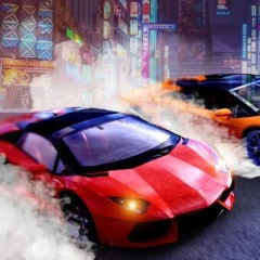 two lambos rival drift