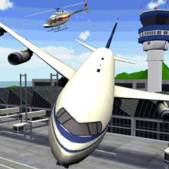 airplane parking manie 3d