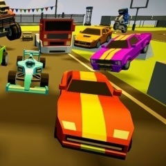 3d arena racing 2 player