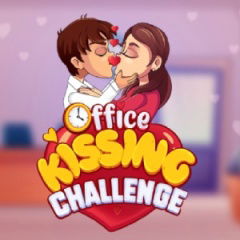 office kissing challenge