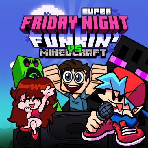 super friday night funkin vs minecraft