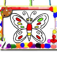 butterfly coloring book