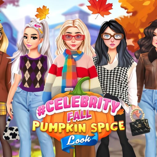 celebrity fall pumpkin spice looks