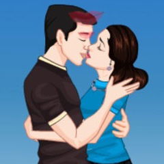 desert kissing