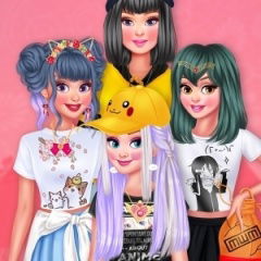 princesses otaku style