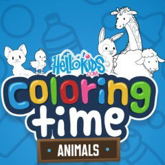 coloring time animals