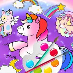 fabulous cute unicorn coloring book