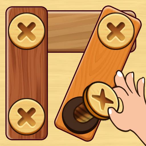 Jogo Screw Nuts & Bolts: Wood Solve online grátis