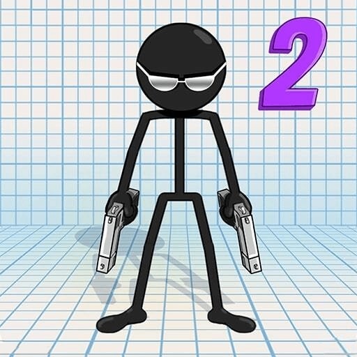 Jogo GunFu Stickman 2 online grátis - Tiro