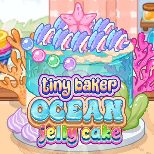 Jogo Tiny Baker Ocean Jelly Cake online grátis - Culinaria
