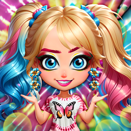 Jogo Tie-Dye Explosion of Color online grátis - Meninas