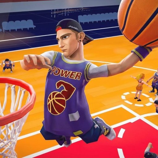 Jogo 3D Basketball.io Dunk Sport online grátis
